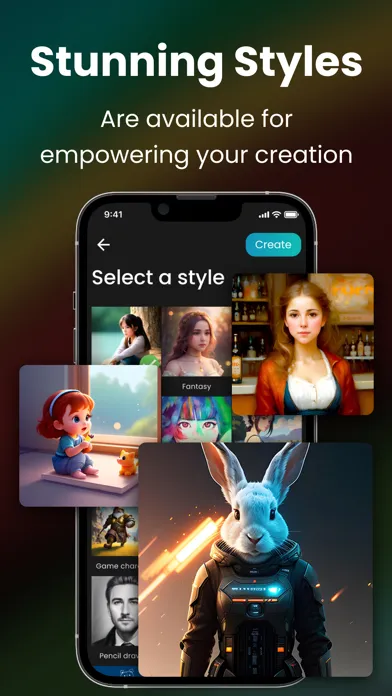 Zrzuty ekranu Imagineapp: AI video & SD XL