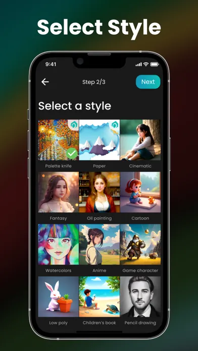 Zrzuty ekranu Imagineapp: AI video & SD XL