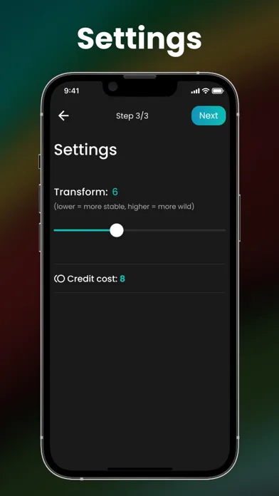 Zrzuty ekranu Imagineapp: AI video & SD XL