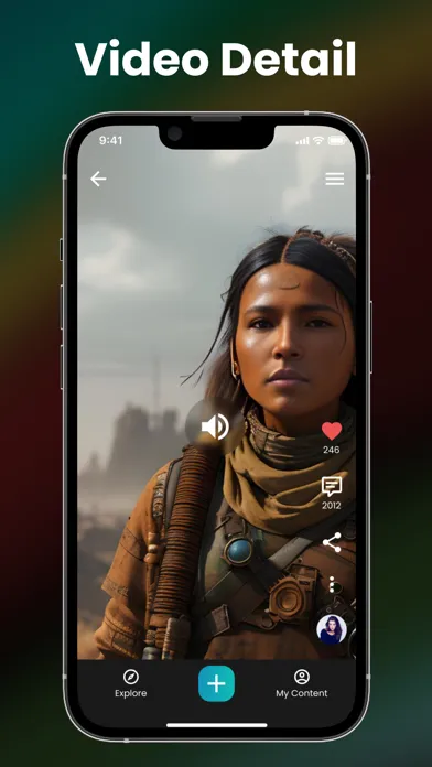 Zrzuty ekranu Imagineapp: AI video & SD XL