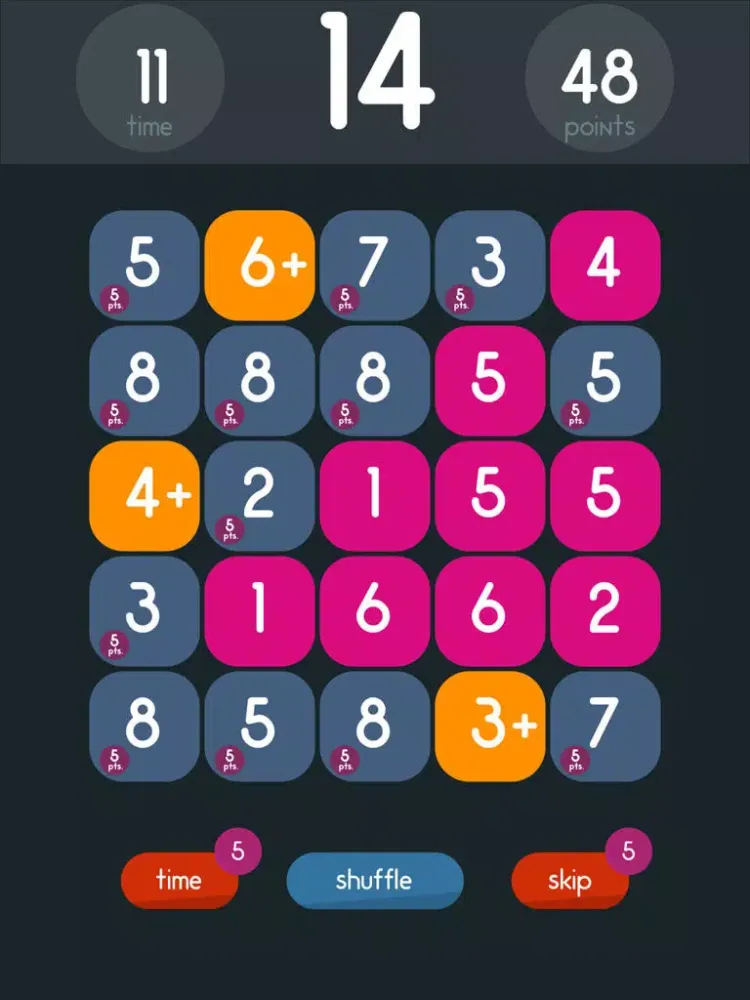 Capturas de pantalla de Plus: a math game iPad 