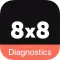 8x8 Diagnostic Tool