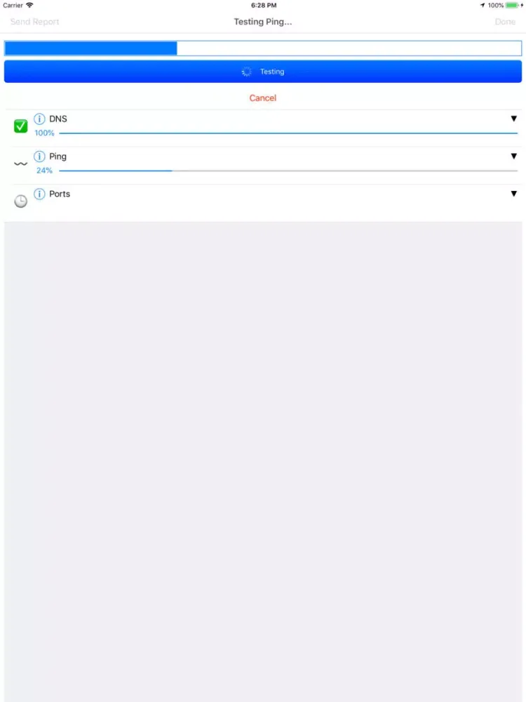 8x8 Diagnostic Tool iPad  Screenshots