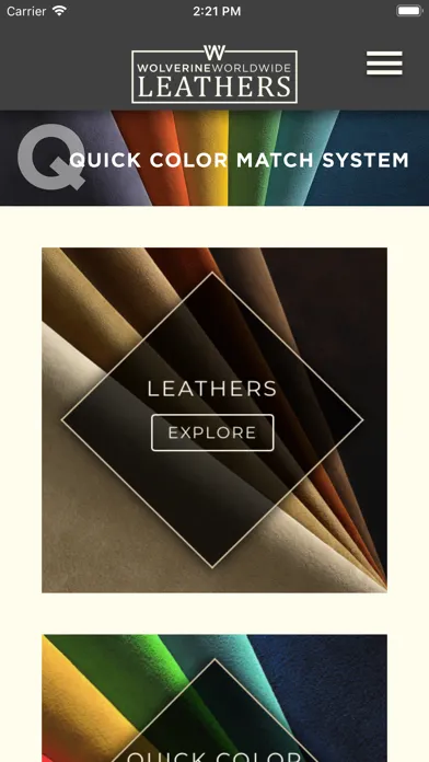 Screenshot di Wolverine Worldwide Leathers