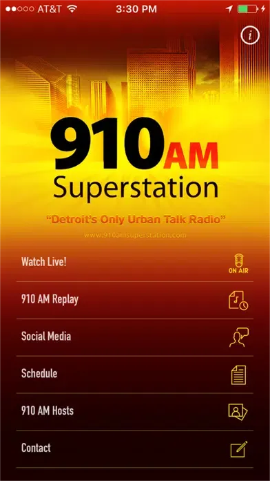 910 AM Superstation App سکرین شاٹس