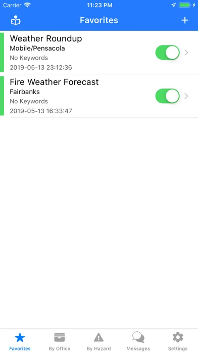 ภาพหน้าจอของ Weather Informant