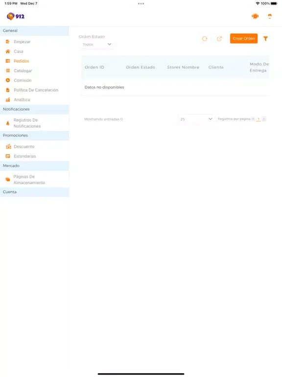 Capturas de pantalla de 912 Partner iPad 