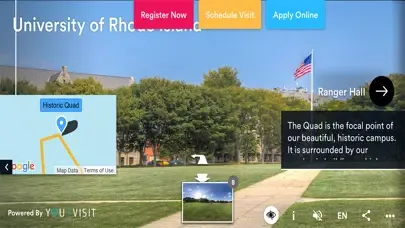 University of Rhode Island Screenshots