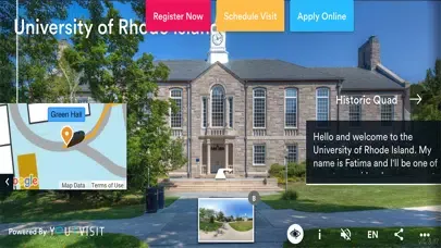 University of Rhode Island Screenshots