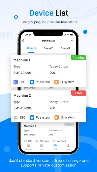 GrandStar Textile IoT Screenshots