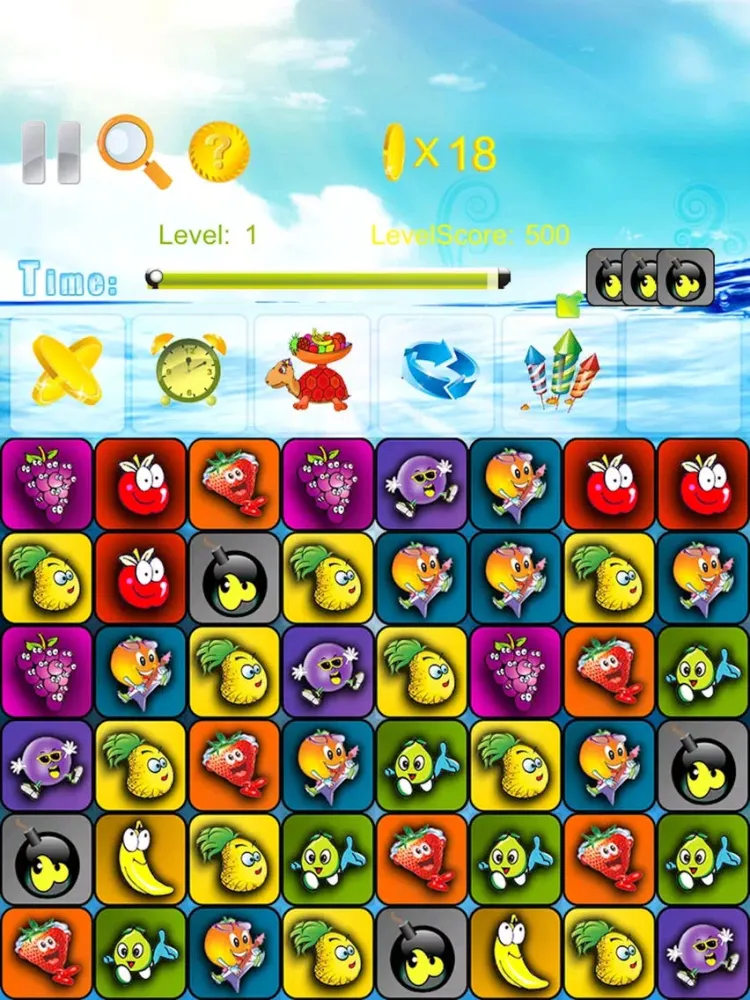 Captures d'écran de Clear Fruit Storm Saga iPad 