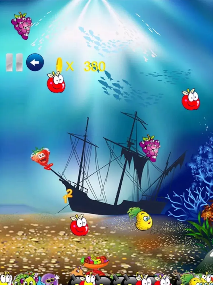 Captures d'écran de Clear Fruit Storm Saga iPad 