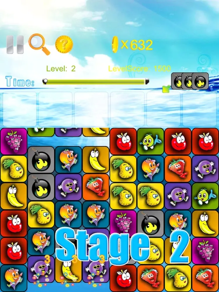 Captures d'écran de Clear Fruit Storm Saga iPad 
