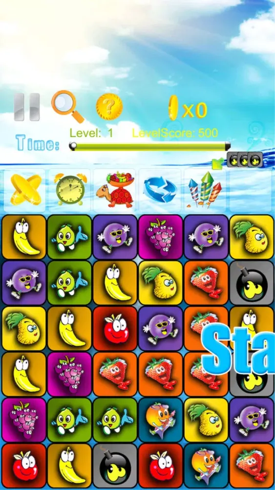 Captures d'écran de Clear Fruit Storm Saga
