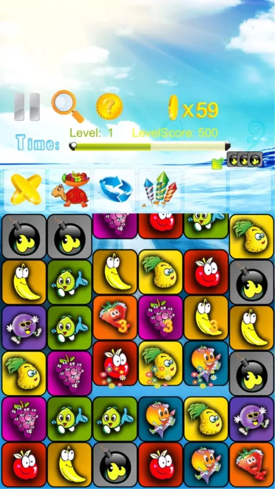 Captures d'écran de Clear Fruit Storm Saga