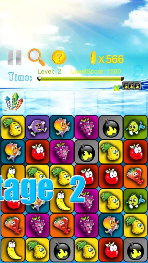 Captures d'écran de Clear Fruit Storm Saga