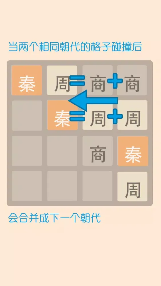 ภาพหน้าจอของ 2048 Dynasty - The 2048 App