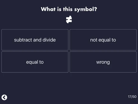 Capturas de pantalla de Math Symbols iPad 