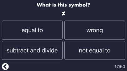 Capturas de pantalla de Math Symbols