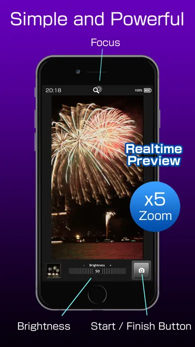 تصاویر Fireworks Bulb Camera Pro