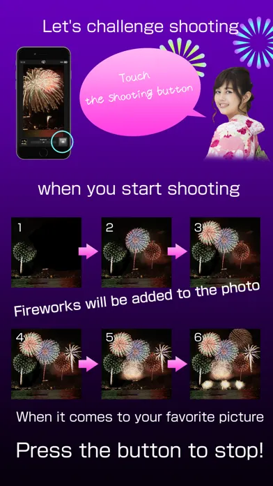 تصاویر Fireworks Bulb Camera Pro
