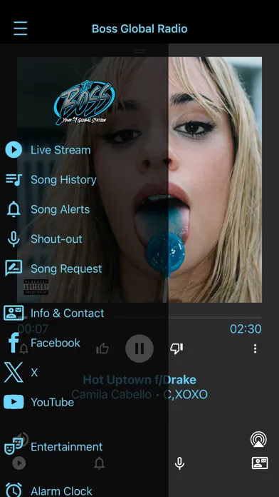 Capturas de pantalla de Boss Global Radio