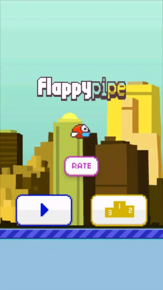 Flappy Pipe - Let the bird pass! स्क्रीनशॉट
