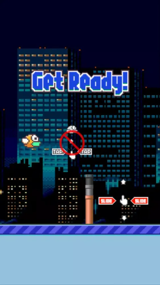 Flappy Pipe - Let the bird pass! स्क्रीनशॉट