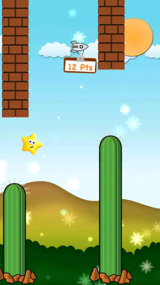 Zrzuty ekranu Flappy Star