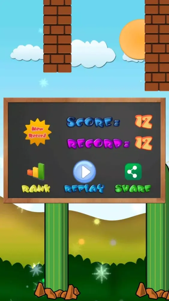 Zrzuty ekranu Flappy Star