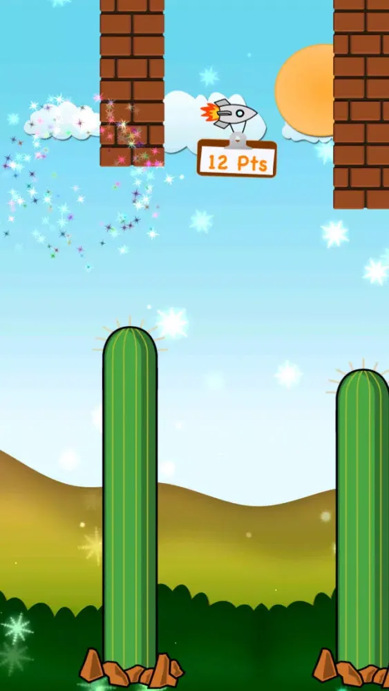 Zrzuty ekranu Flappy Star