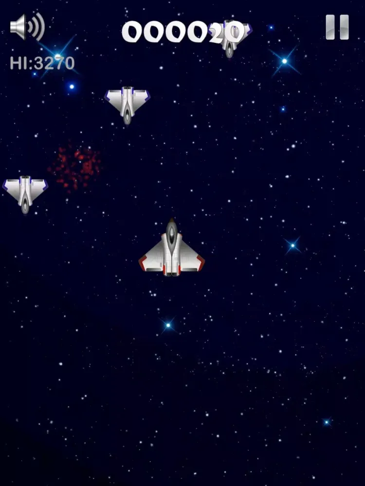 Tangkapan skrin Pilot Fighter iPad 
