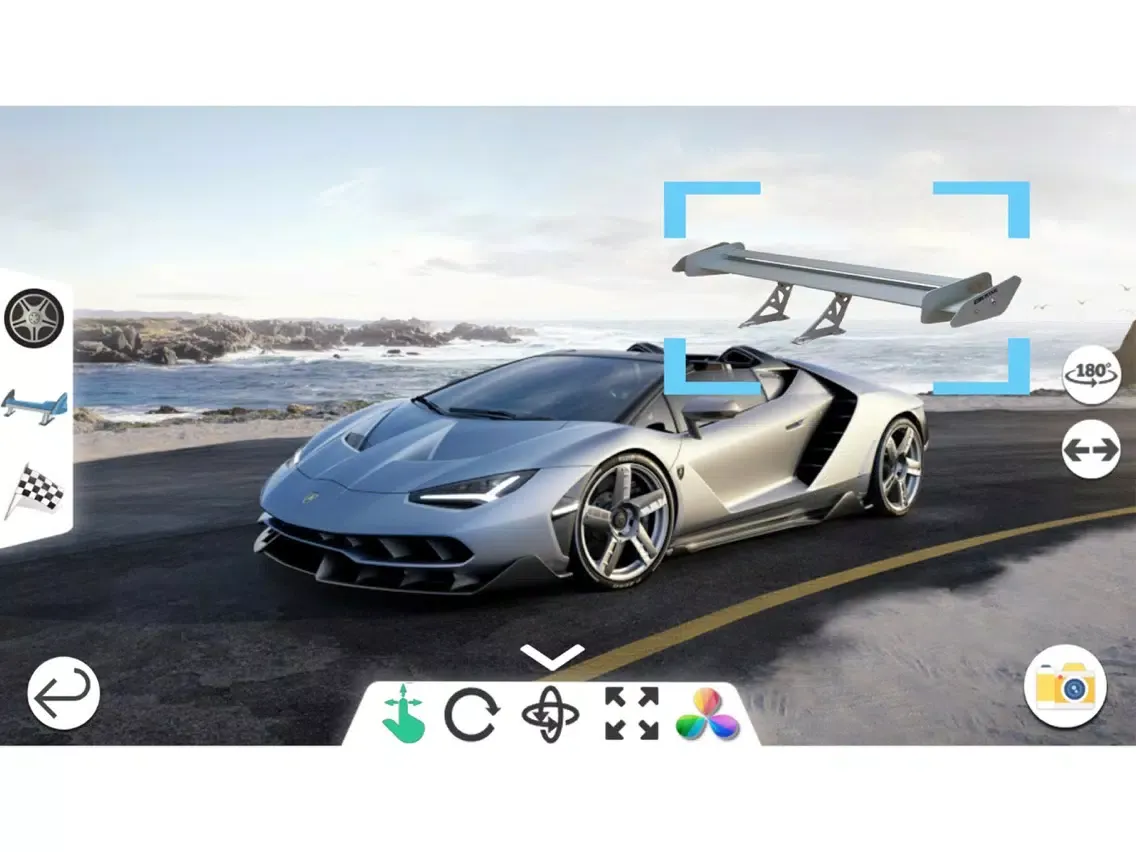 Tangkapan layar Car Photo Tuning - Professional & Fun Auto Editor iPad 