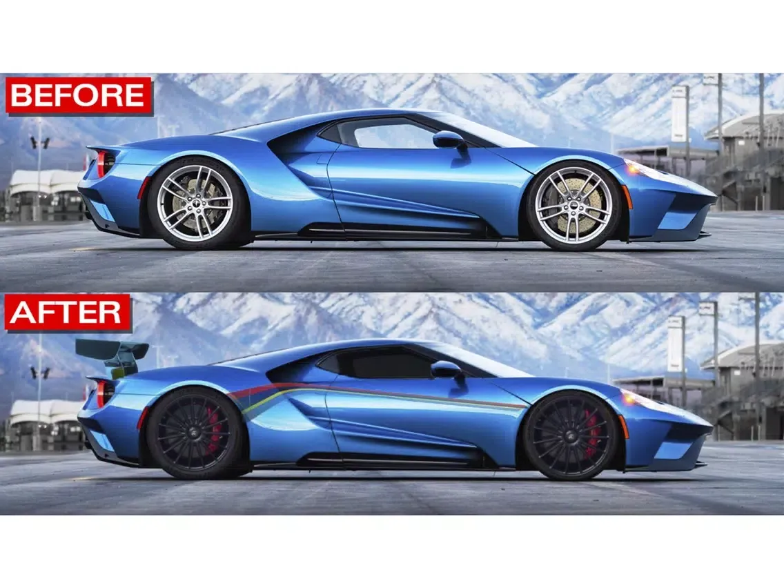 Tangkapan layar Car Photo Tuning - Professional & Fun Auto Editor iPad 