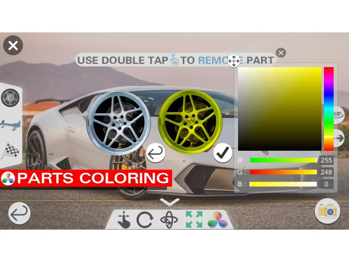 Tangkapan layar Car Photo Tuning - Professional & Fun Auto Editor iPad 