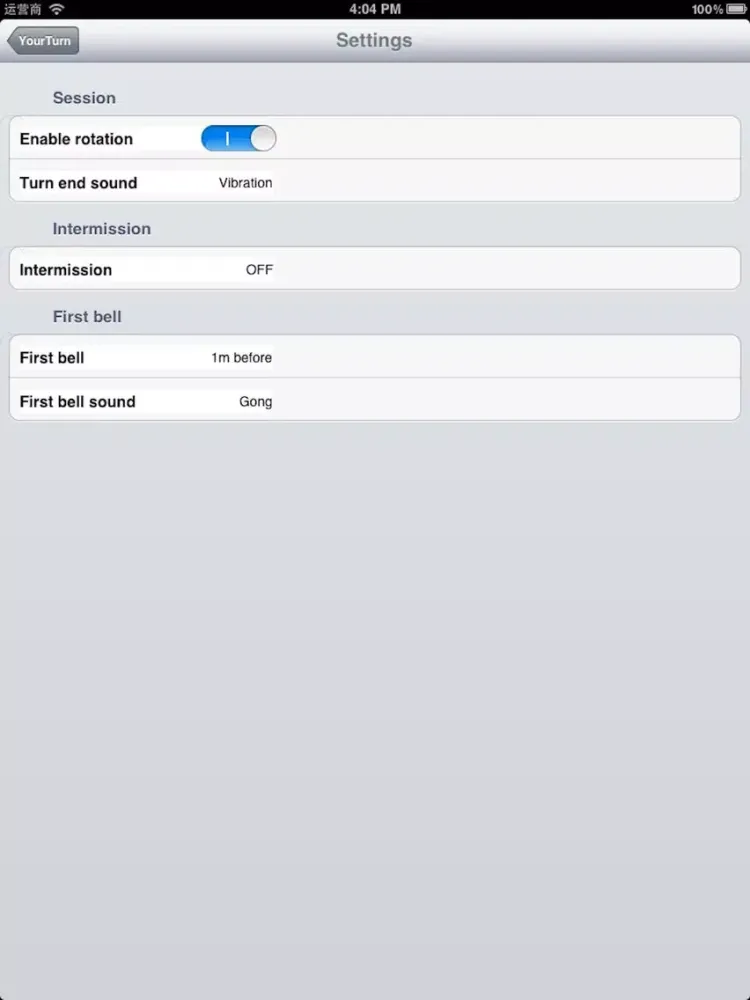 Captures d'écran de It is Your Turn iPad 