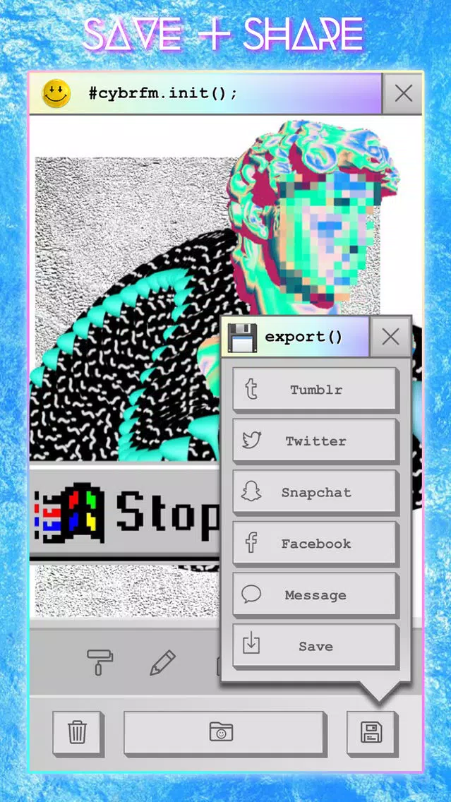 Cyber NetArt Shop スクリーンショット