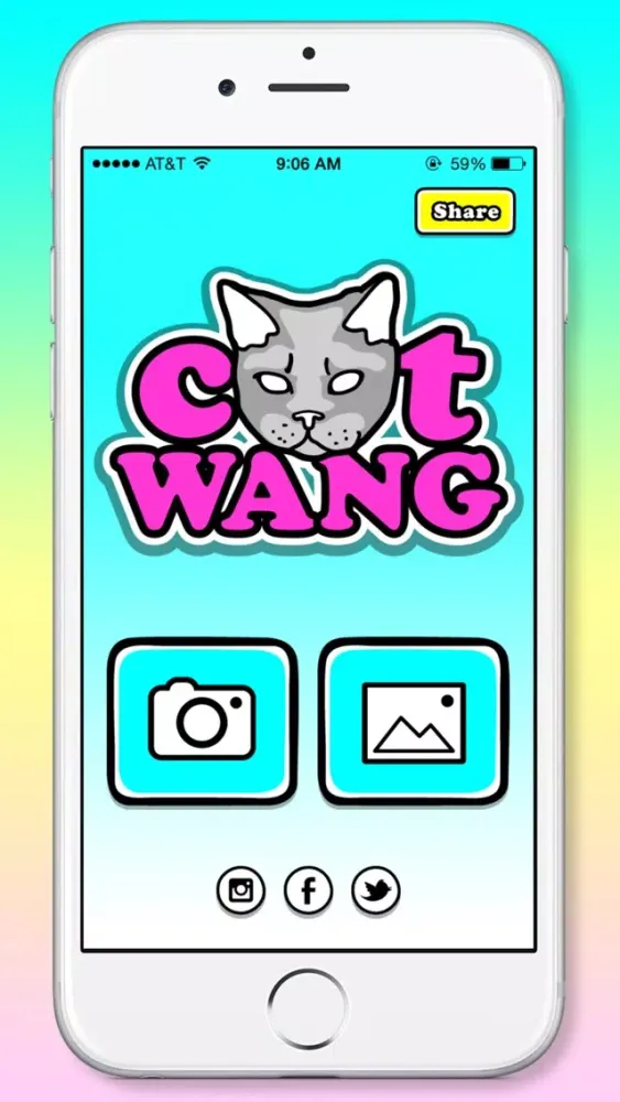 Catwang - Sticker Edit Camera スクリーンショット