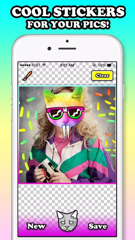 Catwang - Sticker Edit Camera スクリーンショット