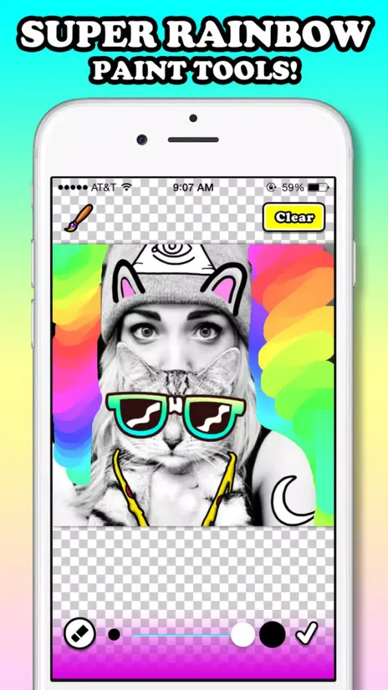 Catwang - Sticker Edit Camera スクリーンショット