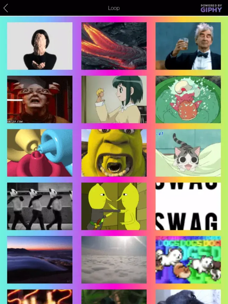 gifyogurt iPad  Screenshots
