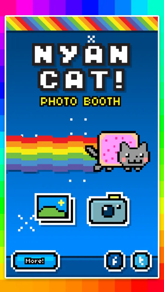 Скриншоты NyanCam - Nyan Cat Sticker Photobooth!