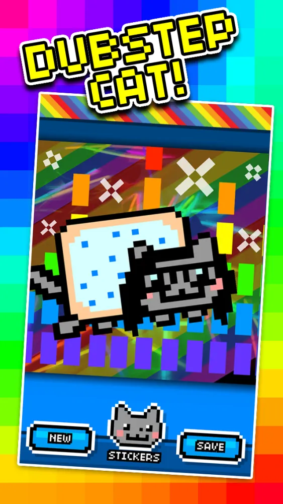 Скриншоты NyanCam - Nyan Cat Sticker Photobooth!
