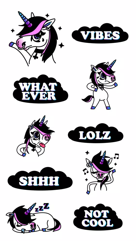 Zrzuty ekranu Goth Unicorns