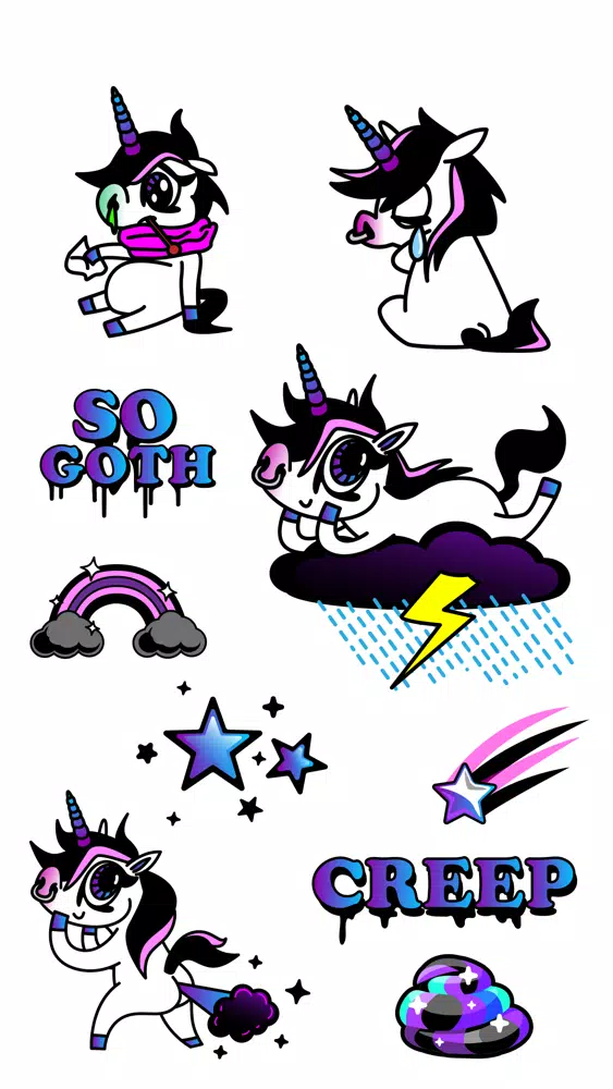 Zrzuty ekranu Goth Unicorns