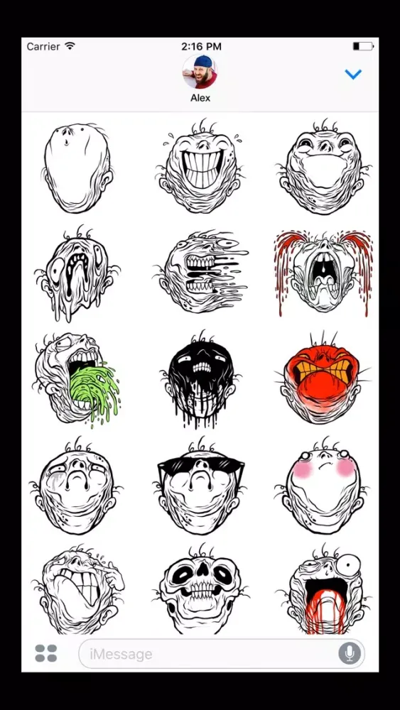 Tangkapan layar Mr. Bleak by Alex Pardee