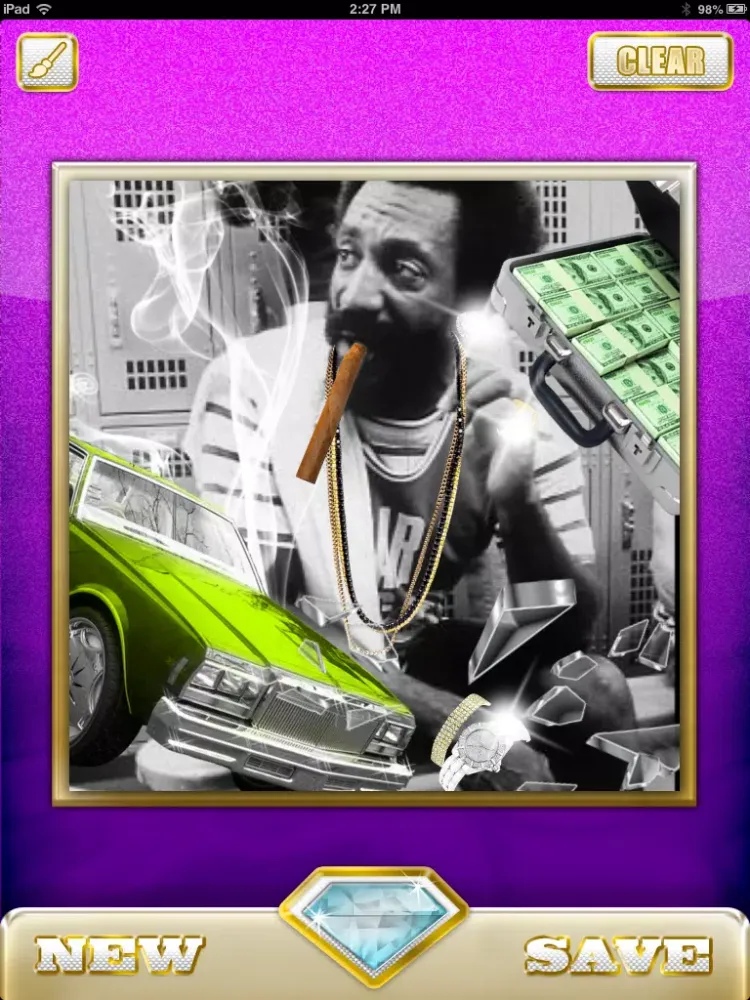 Tangkapan layar TRAPSTARR ▲ - Trap Music Album Creator iPad 