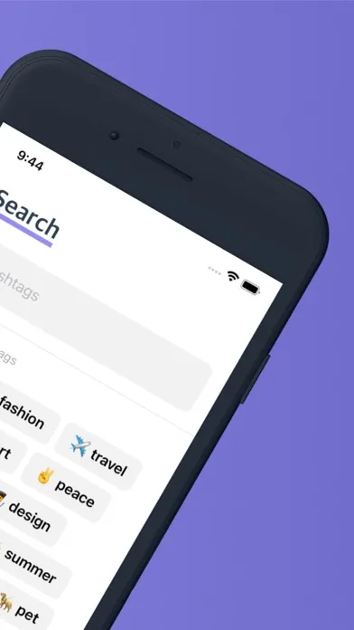 Capturas de pantalla de Hashtags: Best trending tags