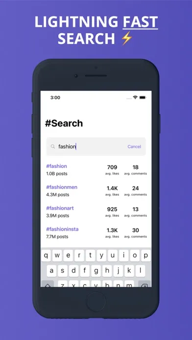 Capturas de pantalla de Hashtags: Best trending tags