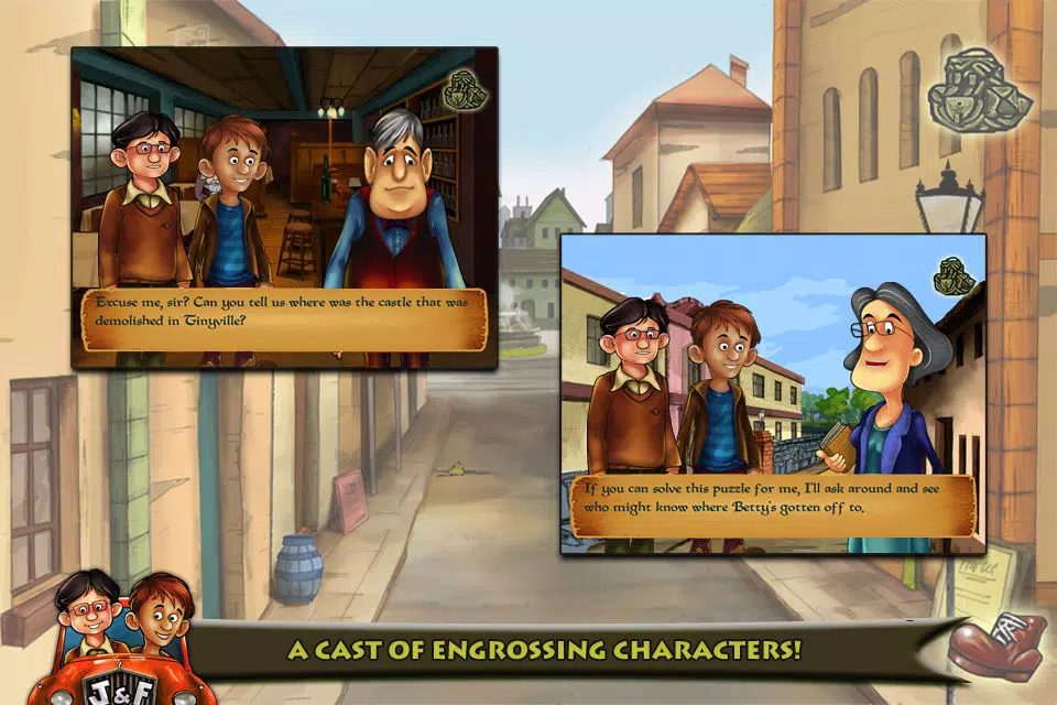Captures d'écran de The Jim and Frank Mysteries